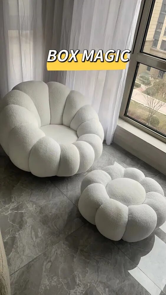 Комплект мягкой мебели, обивка Мех искусственный
