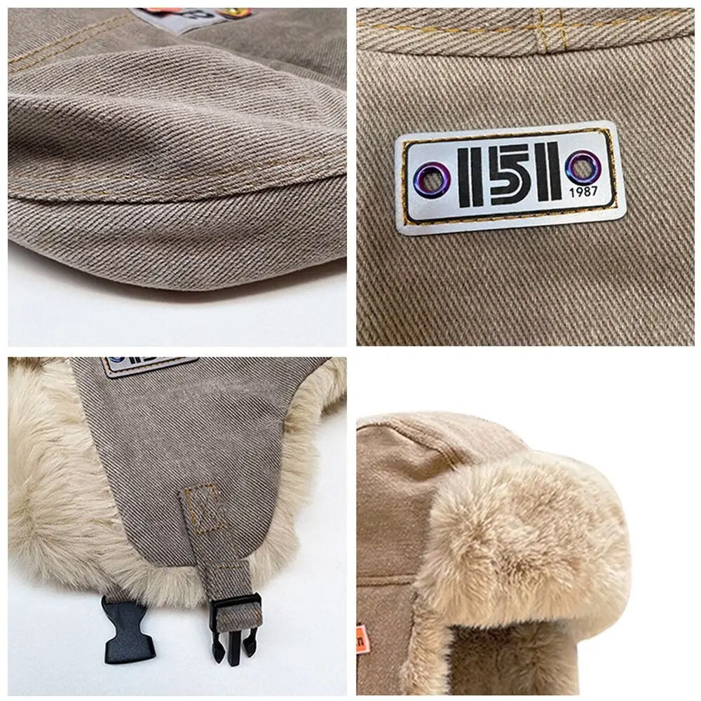 Шапка-ушанка Skully Clothing Company для мужчин и женщин, размер 56-60, grey — фото 1