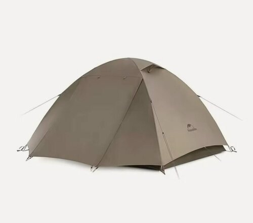 Изображение товара Палатка Naturehike Cloud-Creek, 3-х местная, алюминиевая, коричневая, арт. CNK2300ZP024-3BR