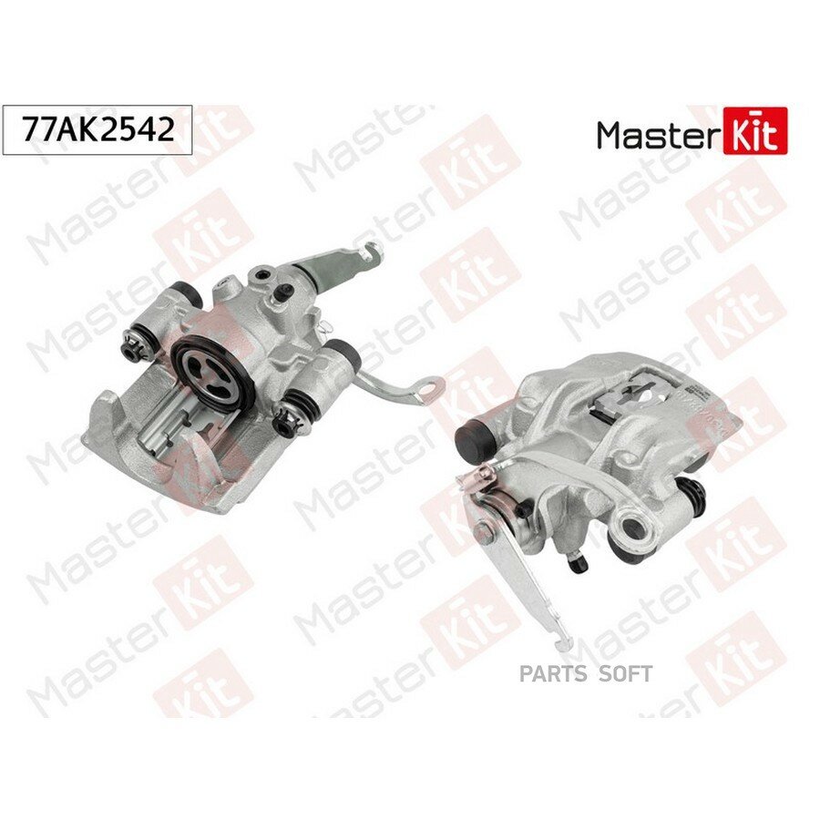 MASTERKIT 77AK2542 Суппорт тормозной задний правый ford transit (fa) 2006