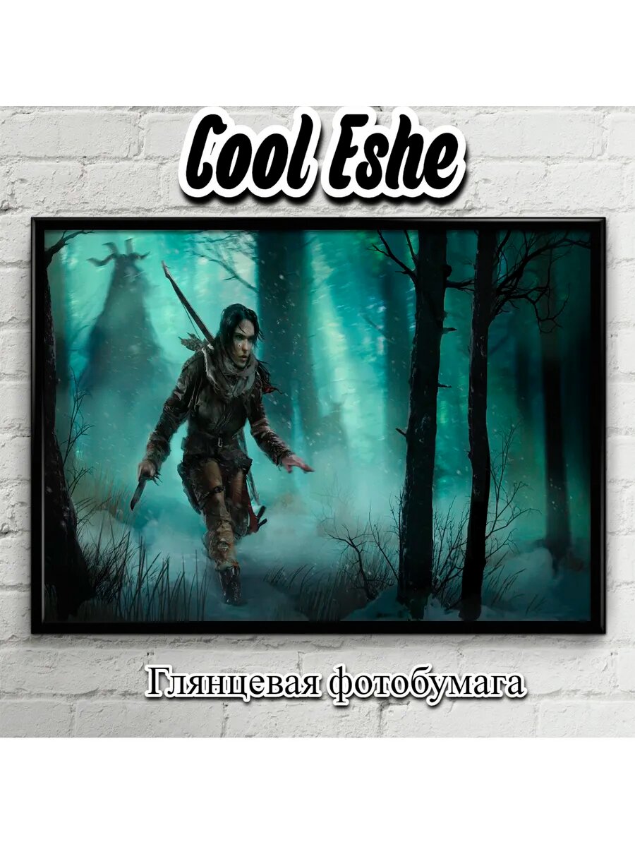 Плакат "rise of the tomb raider new" А3