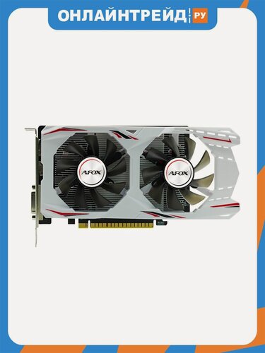 Изображение товара Видеокарта Afox GeForce GTX 1050 Ti DUAL FAN 4G