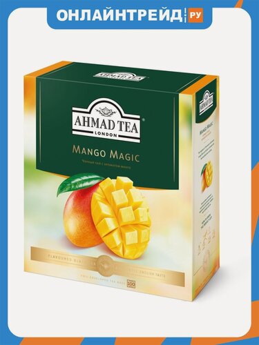 Изображение товара Чай черный Ahmad Tea , Магия Манго 100 пакетиков