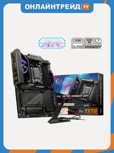 Изображение товара Материнская плата Msi MPG X870E CARBON WIFI (AM5, ATX)