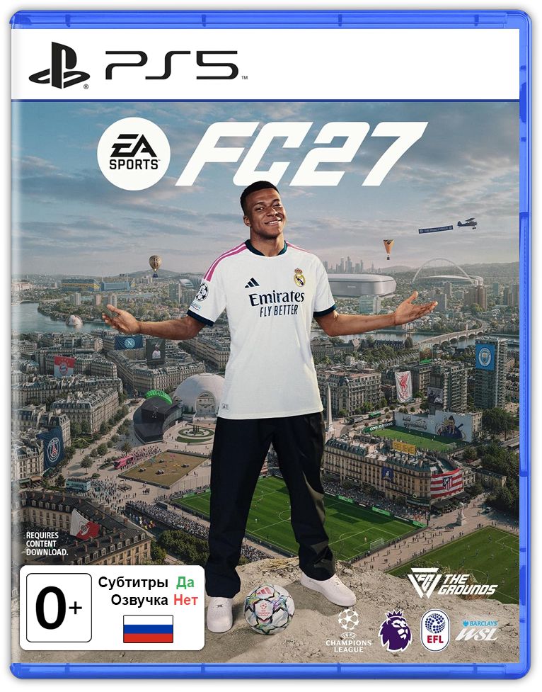 EA SPORTS FC 27 (PlayStation 5, Русские субтитры) / Игра на диске PS5 / FIFA 2027