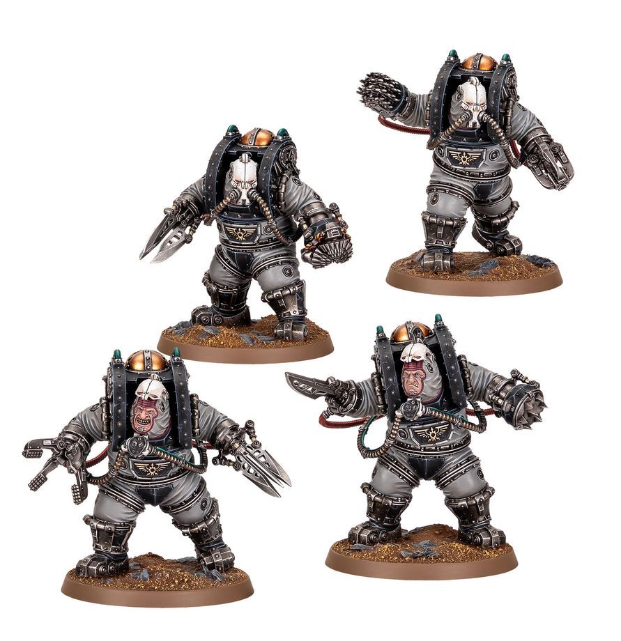 Настольнаяя игра Solar Auxilia: Charonite Ogryn Section, Warhammer Horus Heresy