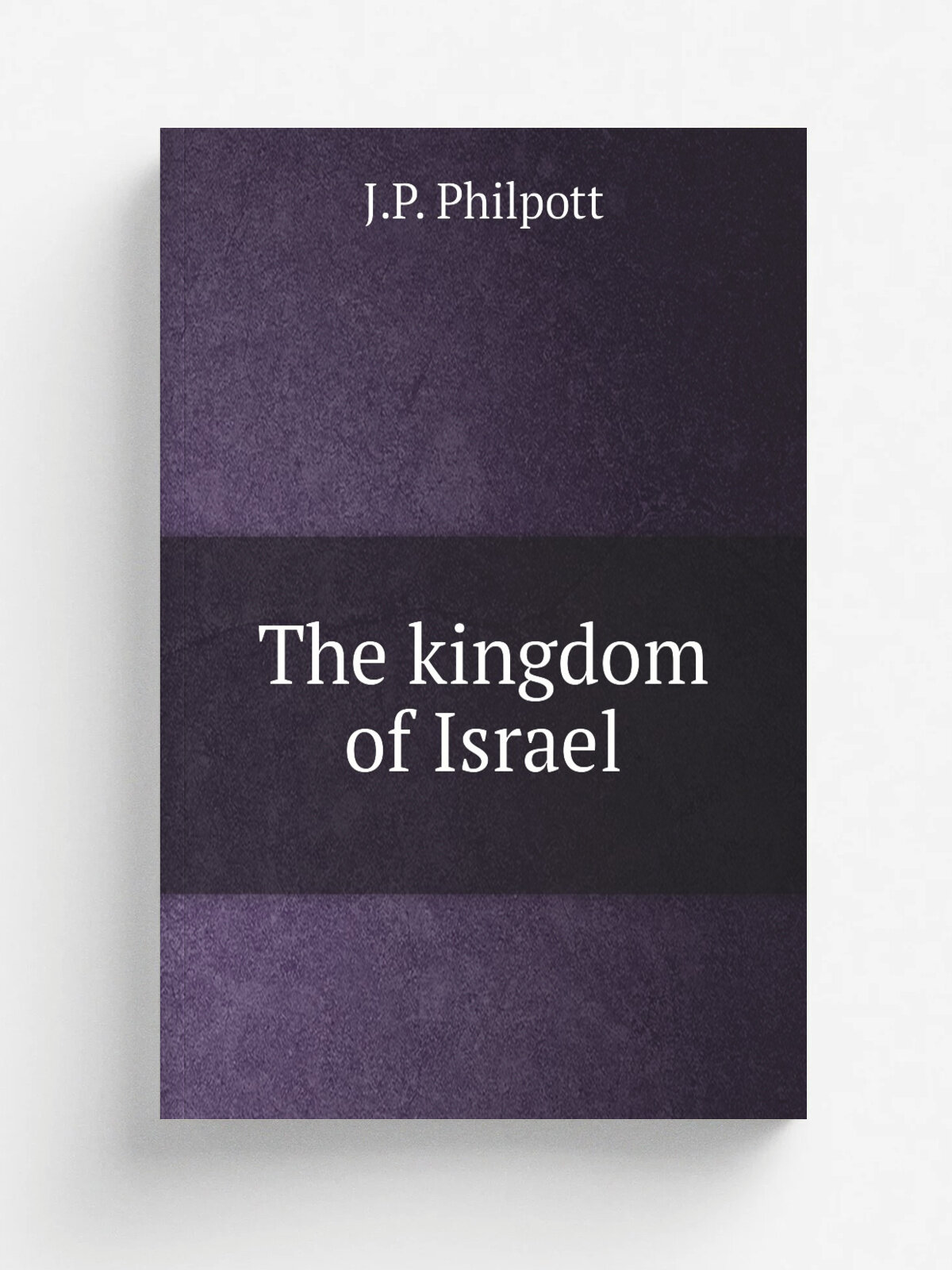 The kingdom of Israel | J.P. Philpott | 1864 | Fairfield, Texas, Pioneer office print | Репринт