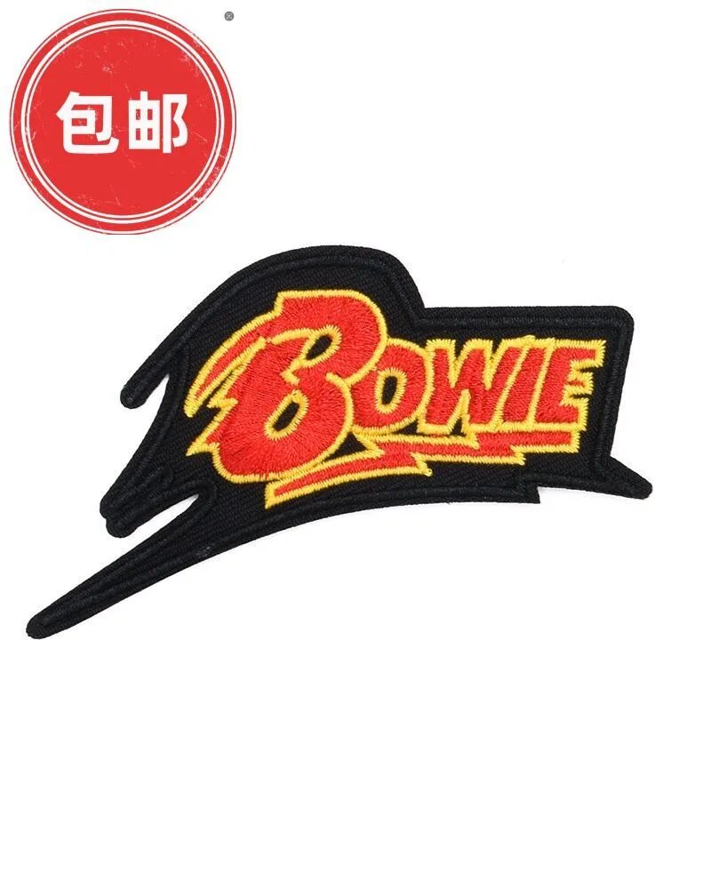 Нашивка Bowie термонашивка