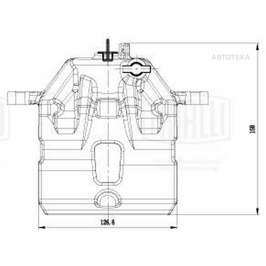 Суппорт торм. для а/м Hyundai Tucson I (04-)/Kia Sportage II (04-) перед. лев. d=60мм (CF 200701) TRIALLI CF200701
