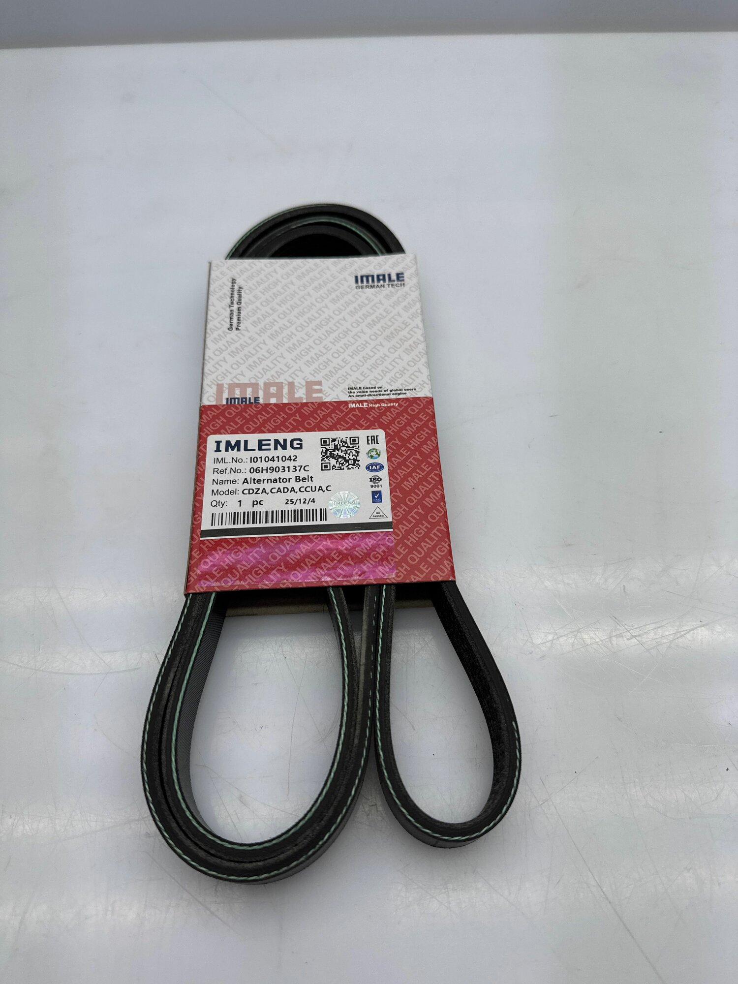 Ремень приводной VW VAG 6PK1592 IMALE / IMLENG I01041042 06H903137С
