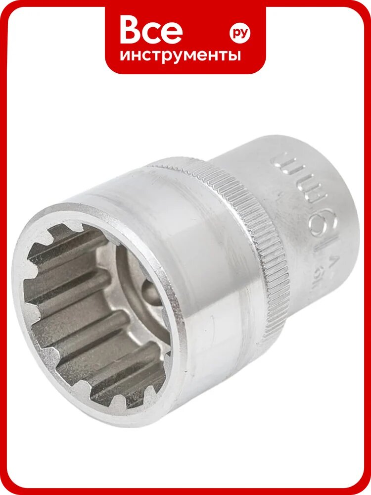 Головка универсальная Spline 1/2", 19 мм FORCE 54Q19
