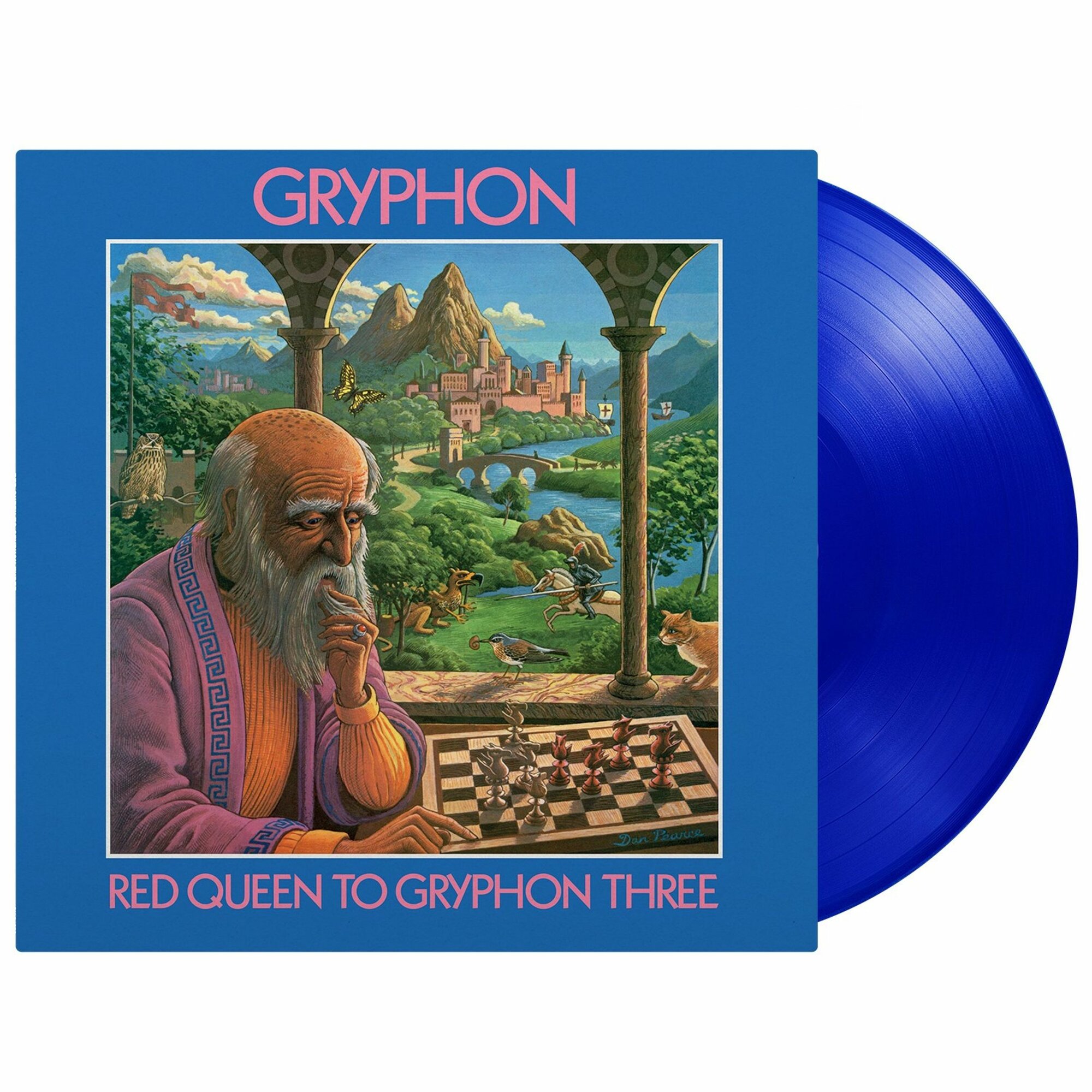 Виниловая пластинка Gryphon - Red Queen To Gryphon Three (LP) 2026, Синий винил, Limited Edition