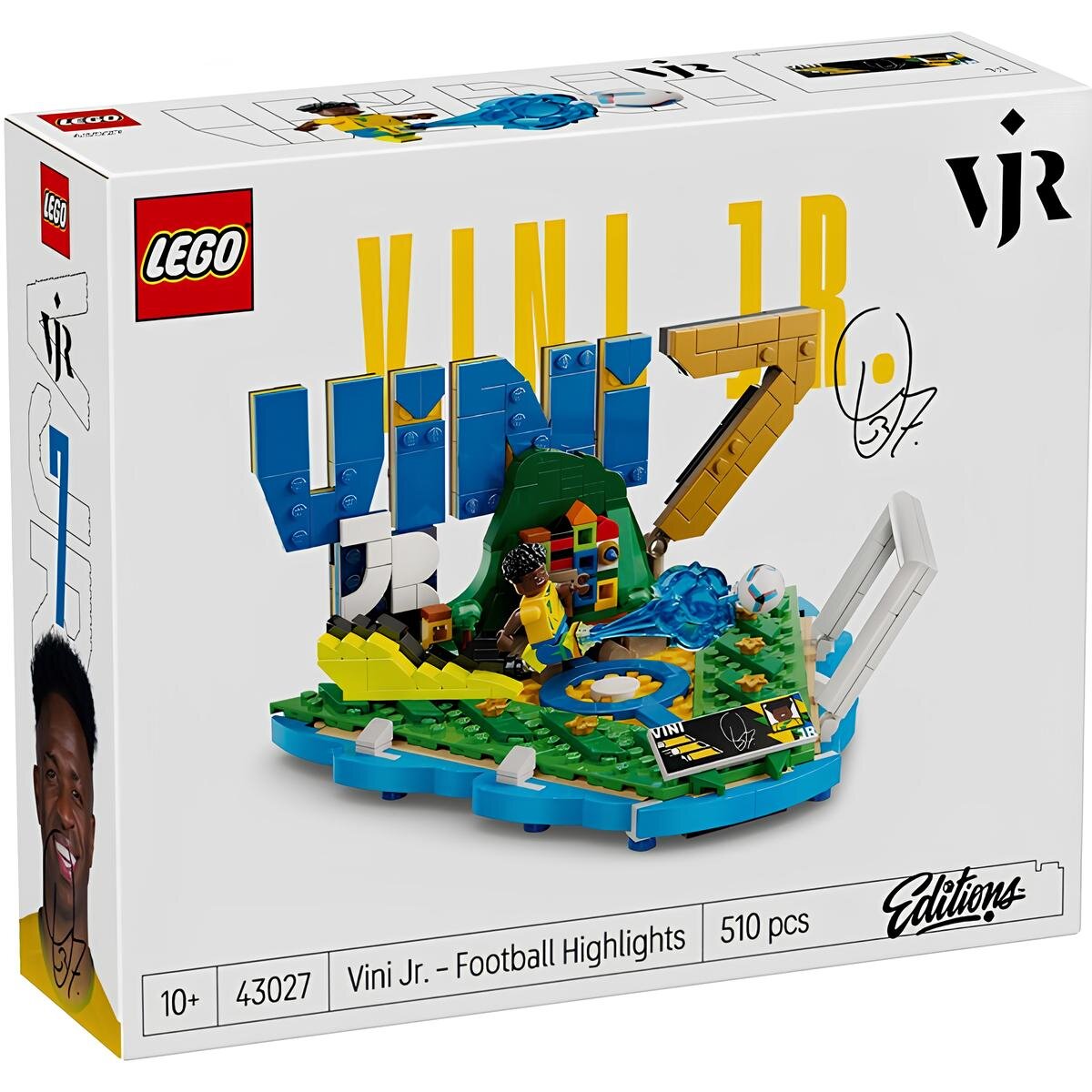 Конструктор LEGO Editions 43027 Винисиус Жуниор - лучшие моменты футбольного матча