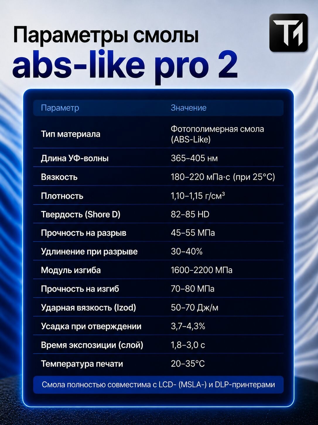 Anycubic ABS-Like Resin Pro 2. Бежевая. Фотополимерная смола — фото 1