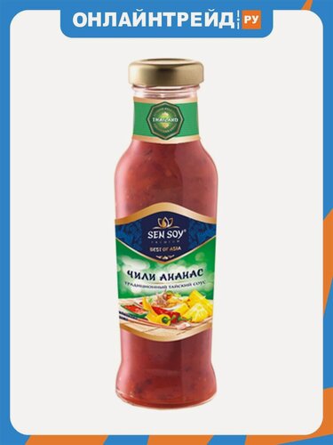 Изображение товара Соус Sen Soy Chili Pineapple («Чили Ананас») 320 мл