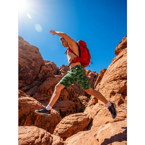фото Шорты модники, размер m - 48, зеленый