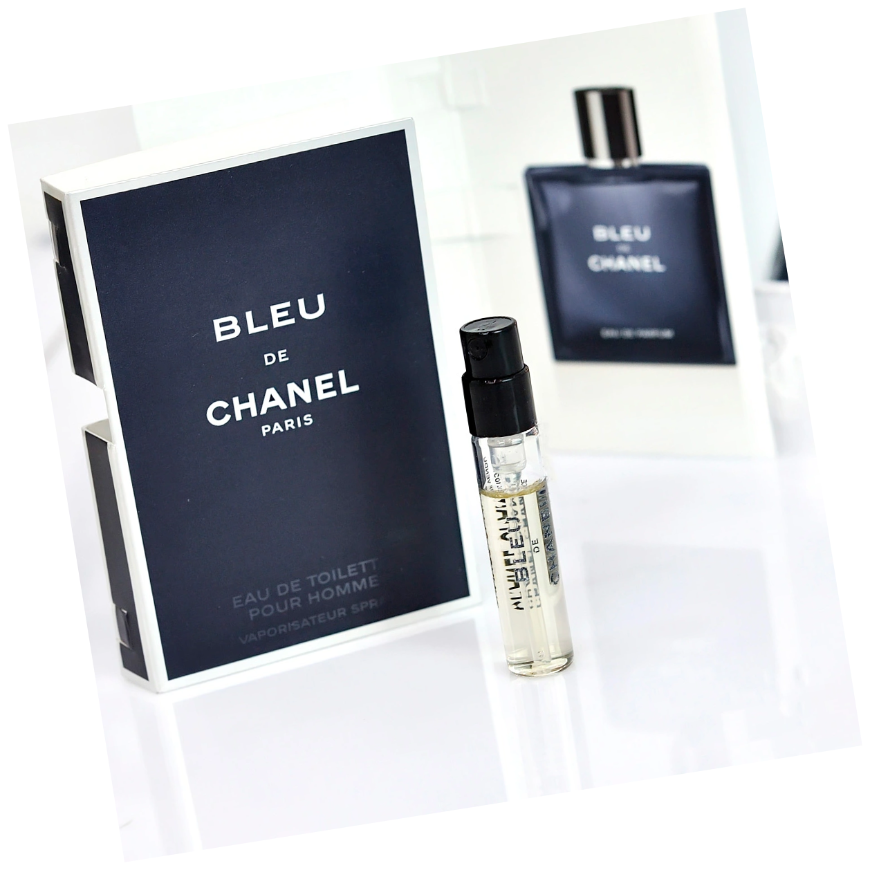 Туалетная вода Шанель Блю Де Шанель 2 мл миниатюра мужская - Chanel Bleu De Chanel сэмпл пробника