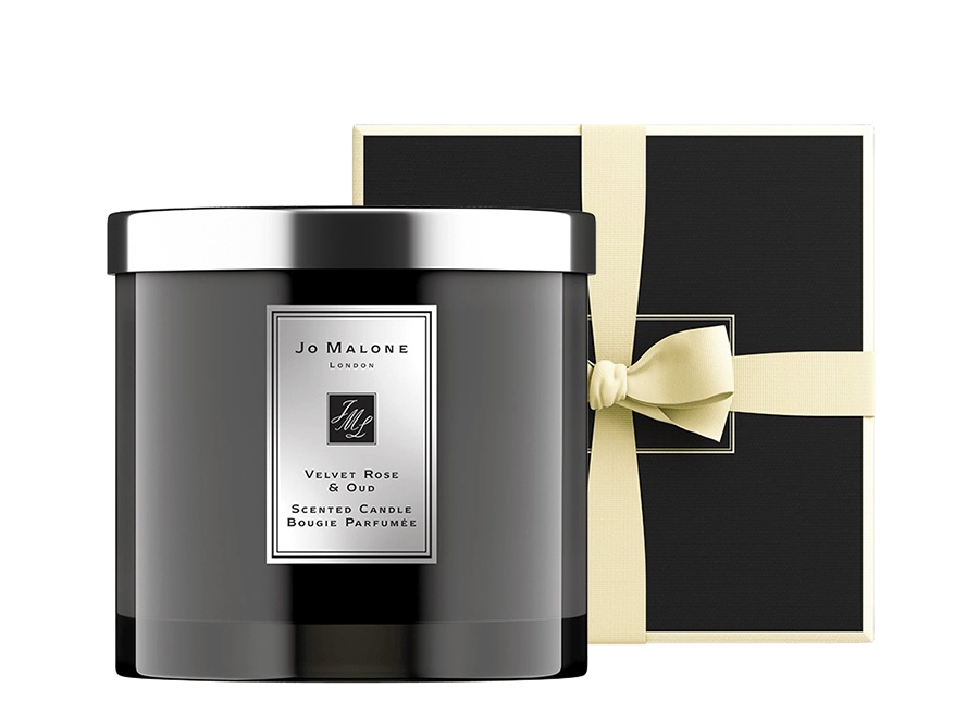 Свеча для помещений Jo Malone Velvet Rose and Oud 600 гр / Джо Малон Вельвет Роза и Уд