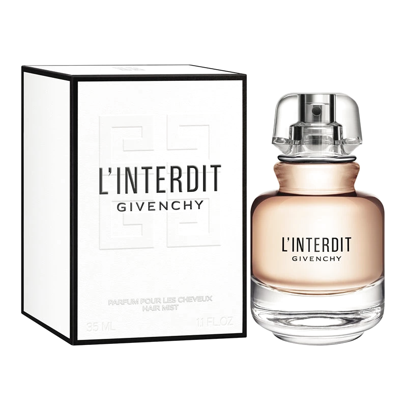 Дымка для волос для женщин и мужчин Живанши Эль Интердит 35 мл / Givenchy L Interdit