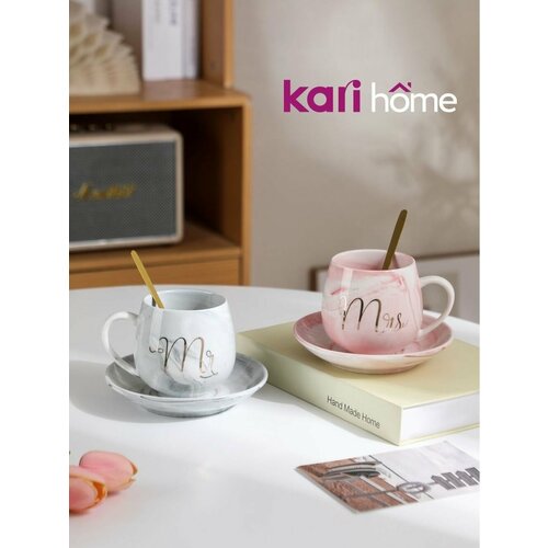 фото Чайная пара фарфоровая kari home