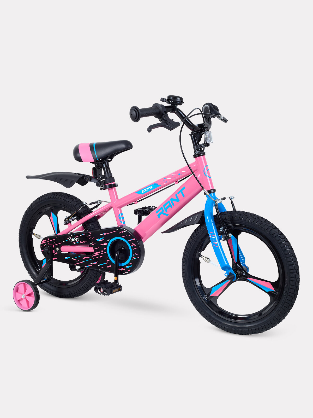 Велосипед двухколесный детский Rant Eclipse, колеса 16", розовый