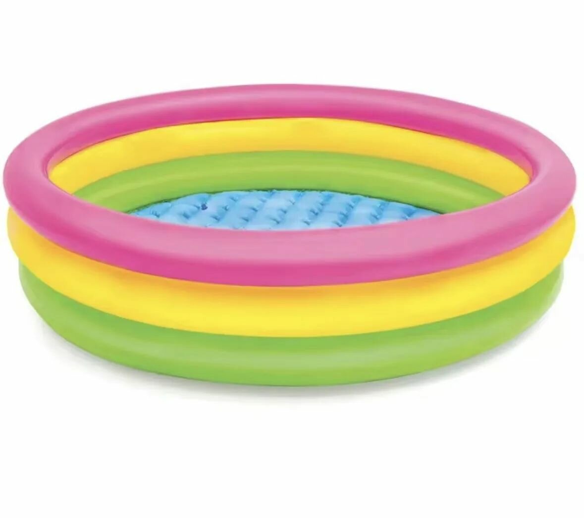 Надувной бассейн из ПВХ, детский, радужный, 120*25 см