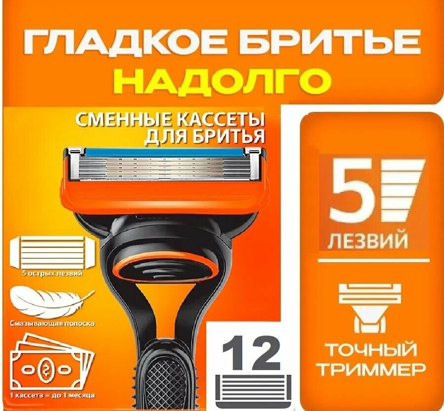Сменные кассеты для бритвы