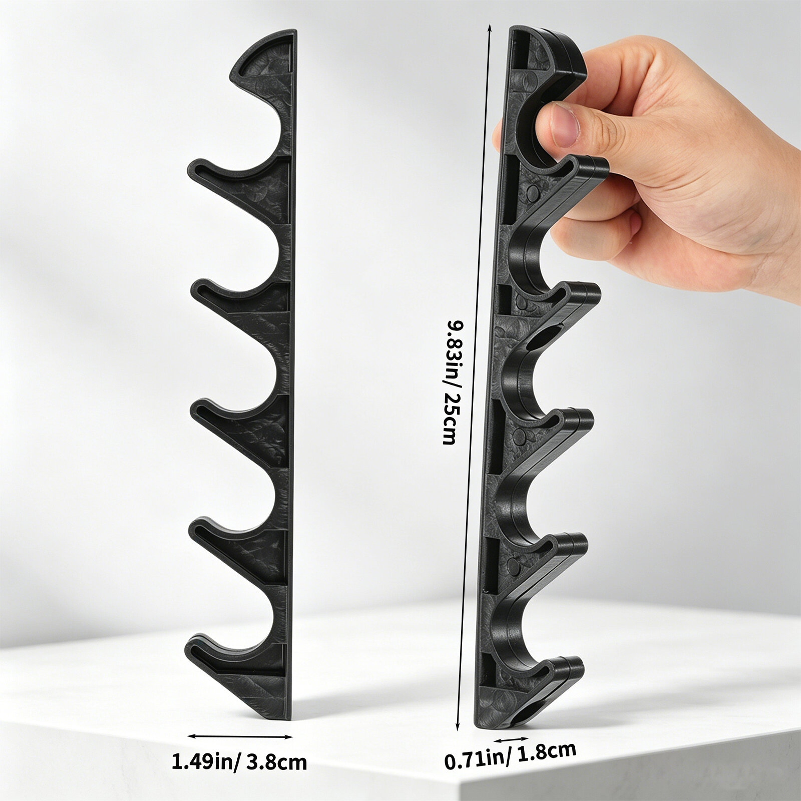 Пластиковый кронштейн с пятиступенчатой регулировкой для уличных складных шезлонгов, набор из 4 шт