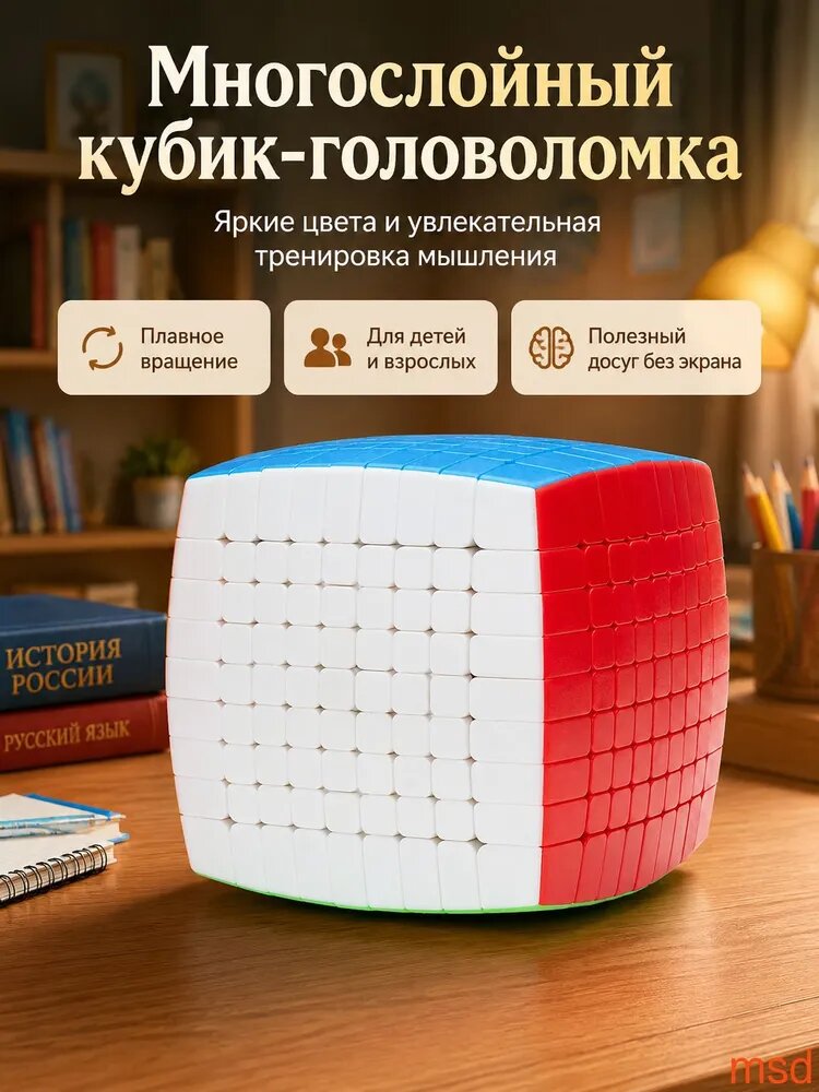 Кубик Рубика ShengShou 9x9 Pillowed