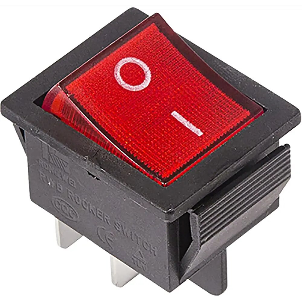 Переключатель Duwi RWB-506 с подсветкой - 2 шт.