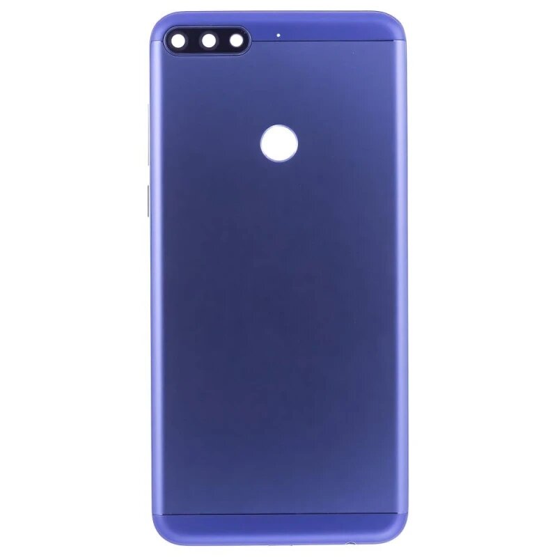 Задняя крышка для Huawei Honor 7C Pro (LND-L30) (синий) (в сборе со стеклом камеры)