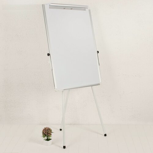 Изображение товара Флипчарт-магнитно-маркерная доска, регулируется по высоте, размер доски — 60×90 см