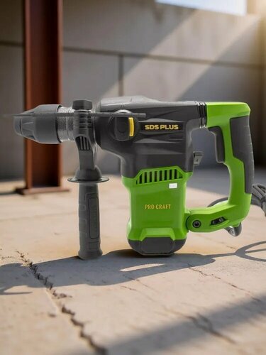 Изображение товара Перфоратор бочковой Procraft BH2250 SDS-Plus (1500 Вт, 6.0 Дж), профессиональный, в кейсе