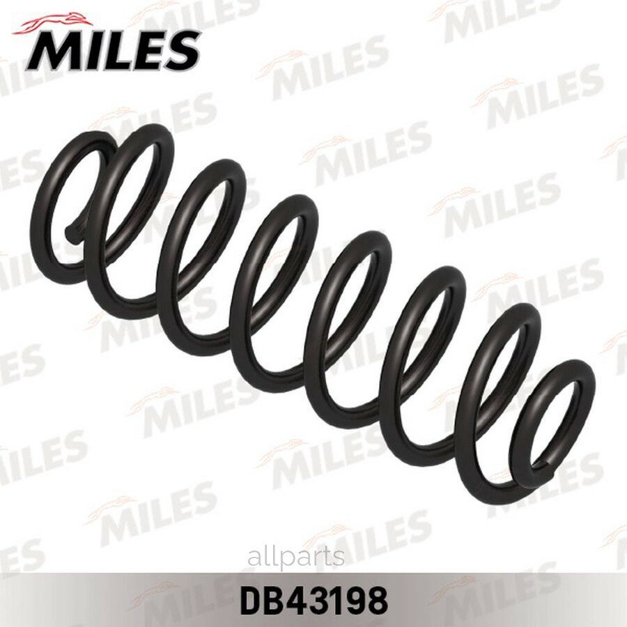 MILES DB43198 Пружина подвески VW PASSAT 1.6 FSI/1.8 FSI/2.0 FSI 05- задняя (унив.) HD