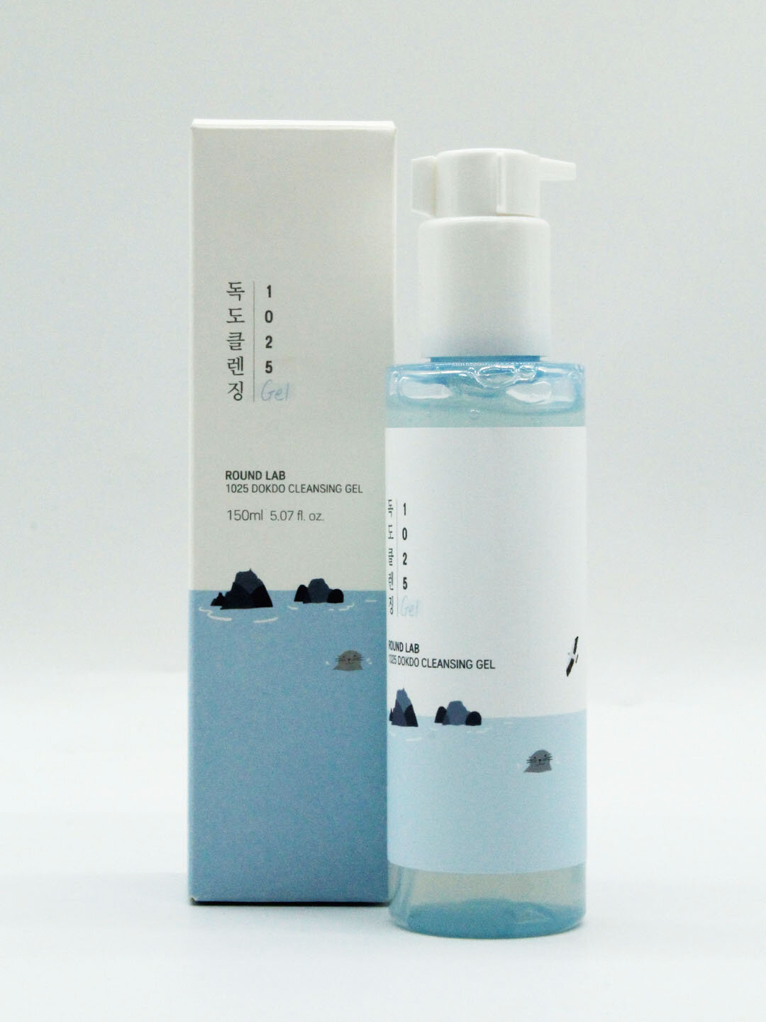 Гель для умывания Round Lab 1025 Dokdo, мягкое очищение без стянутости, low pH, для чувствительной кожи 150 мл