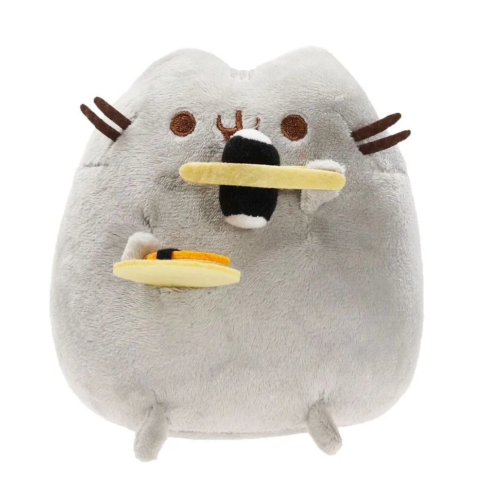 Мягкая игрушка "PUSHEEN THE CAT" ("Кот Пушин") с роллом