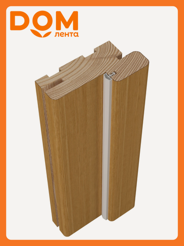 Изображение товара Дверная коробка BELWOODDOORS, шпон, МДФ, коричневый, 2070x74x70 мм