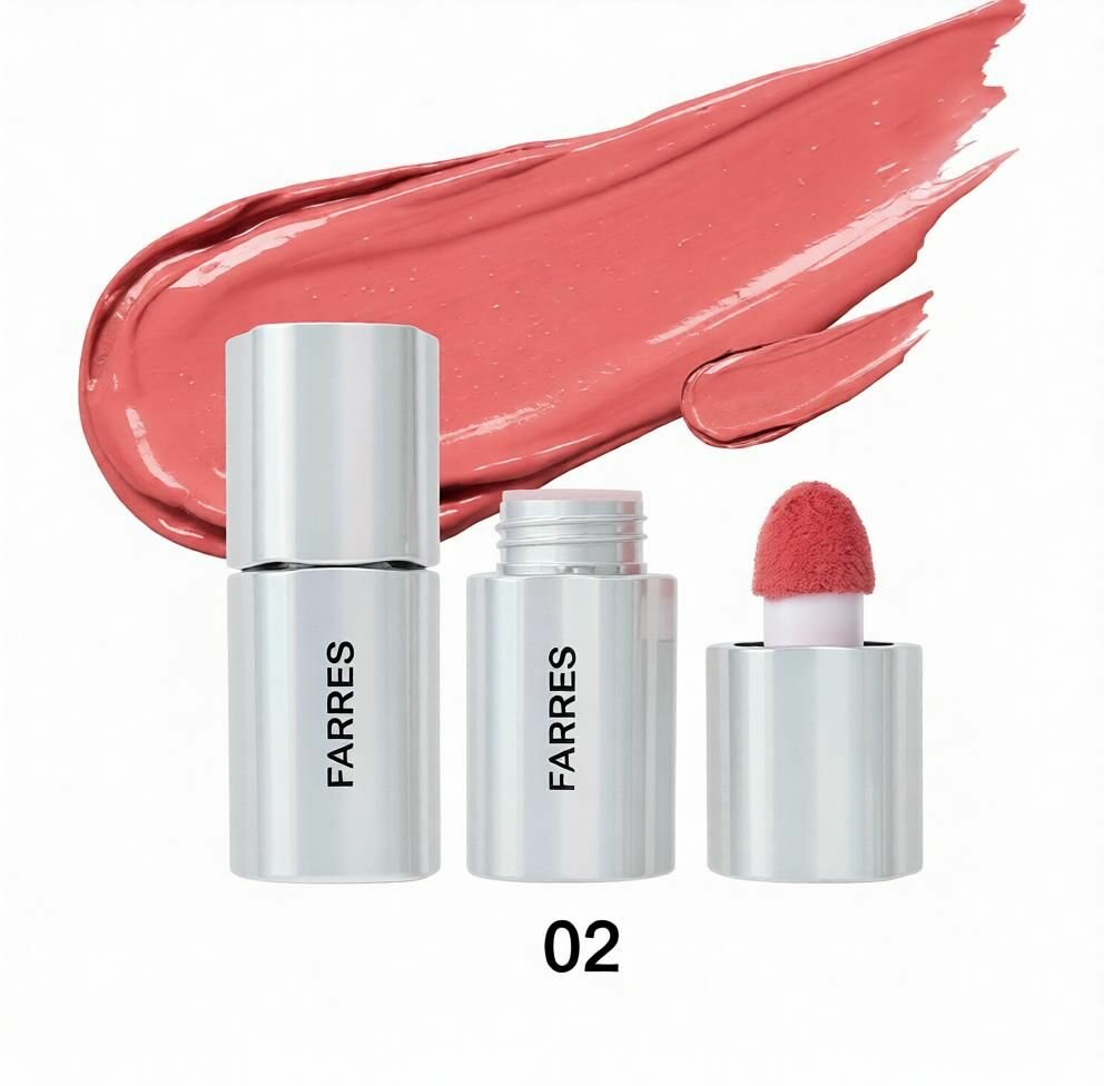 Румяна FARRES 02 DG 2123 жидкие коралловые 6 мл