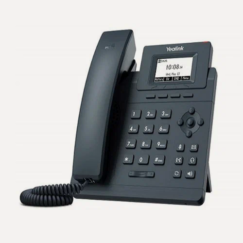 Изображение товара VoIP-телефон Yealink SIP-T30P, поддержка SIP, NAT, Hands Free, Web-интерфейс, черный