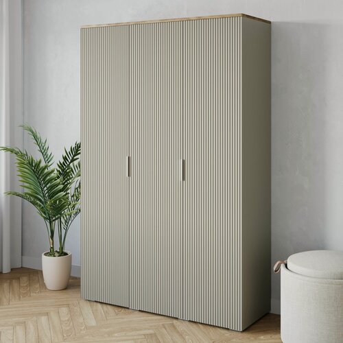 Изображение товара Шкаф для одежды Ингрия - 7 шкаф распашной бежевый, 137х212х50 см