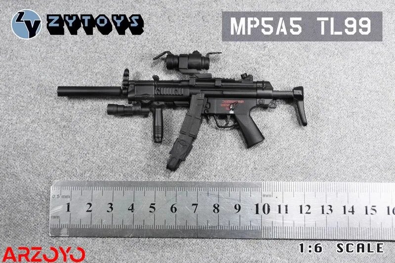 Модель пистолета MP5 Ar.zoyo 1/6 MP5A5 TL99