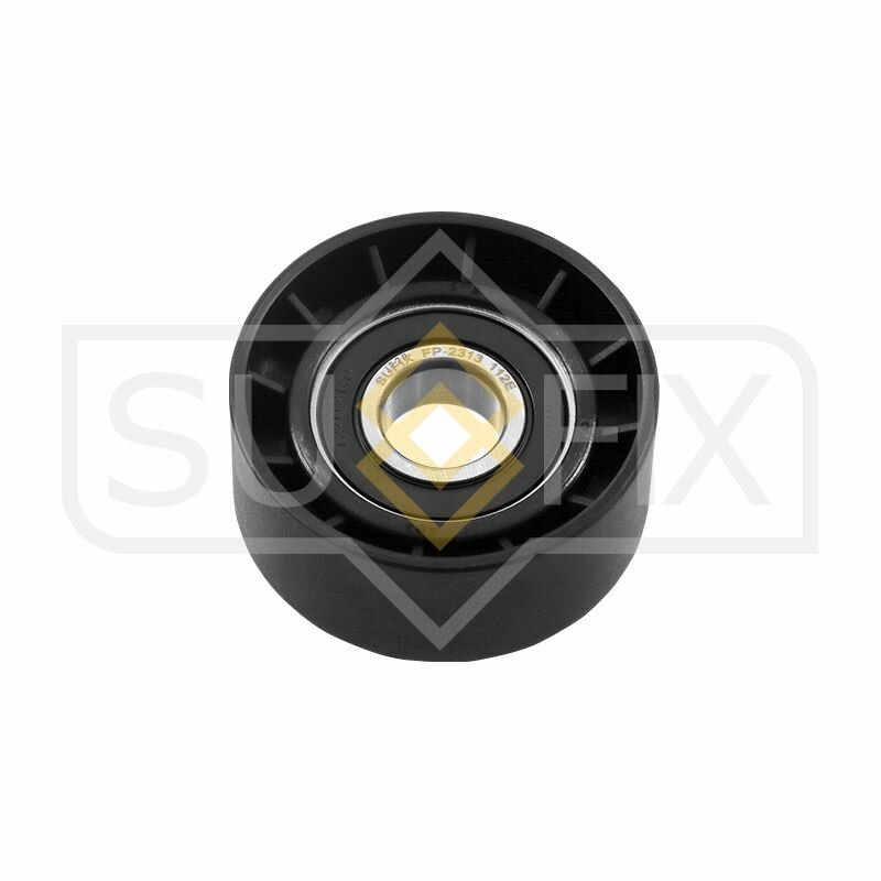 SUFIX Ролик обводной приводного ремня для LADA LARGUS RENAULT Logan 1.4-1.6 04> , Duster 1.6 10> , Sandero 1.4-1.6 08> , Clio II 1.4-1.6 01> , Kangoo 1.4-1.6 01> , Laguna I-II 1.6-2.0 97> , Master II