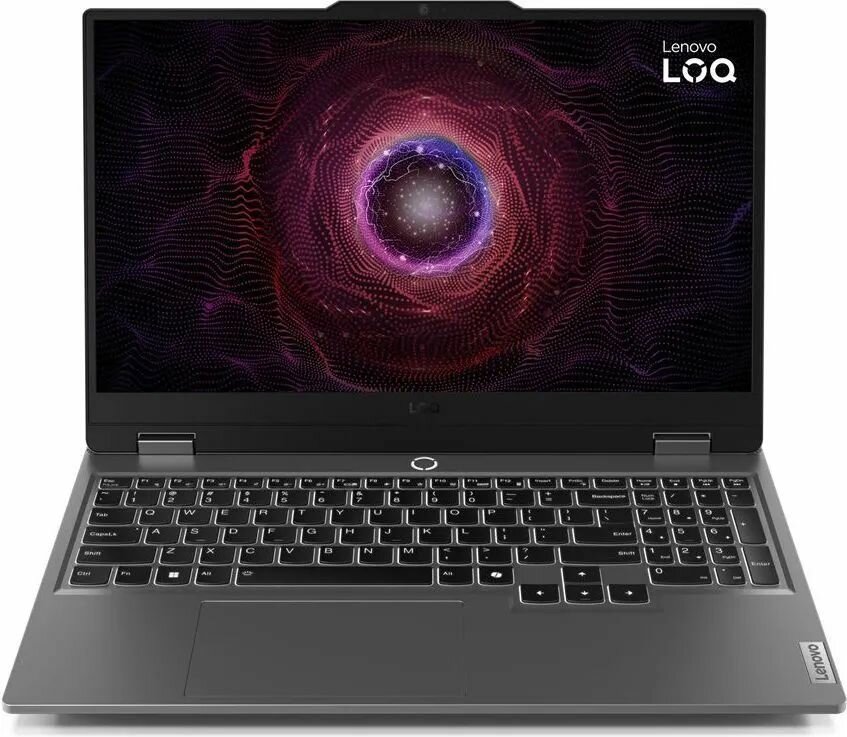 Ноутбук Lenovo LOQ 15ARP9 Ryzen 5 7235HS/16Gb/SSD512Gb/RTX4050 6Gb/15.6"/IPS/FHD/noOS/grey