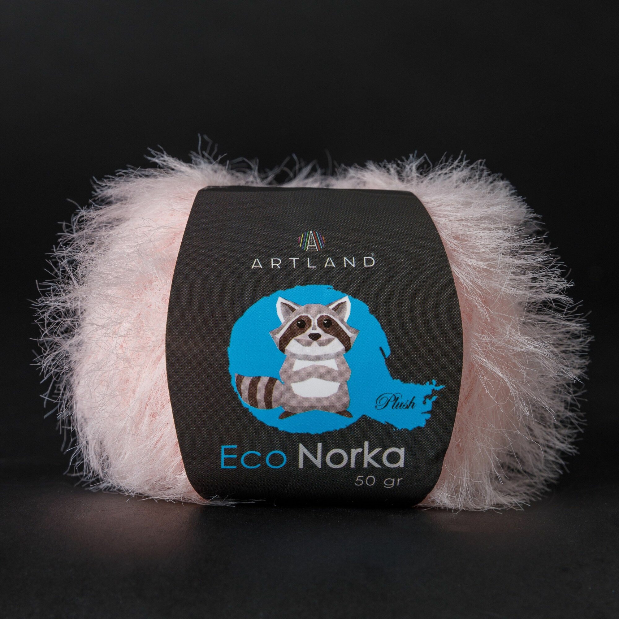 Пряжа для вязания Eco Norka Artland 2 мотка (340 м, 50 гр), цвет 73 светло-розовый