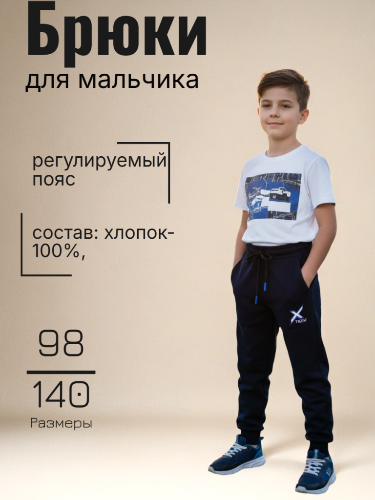 Брюки спортивные
