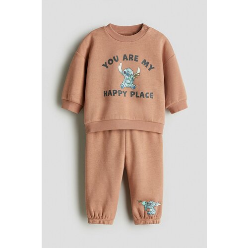 фото Комплект одежды h&m, размер 80, коричневый