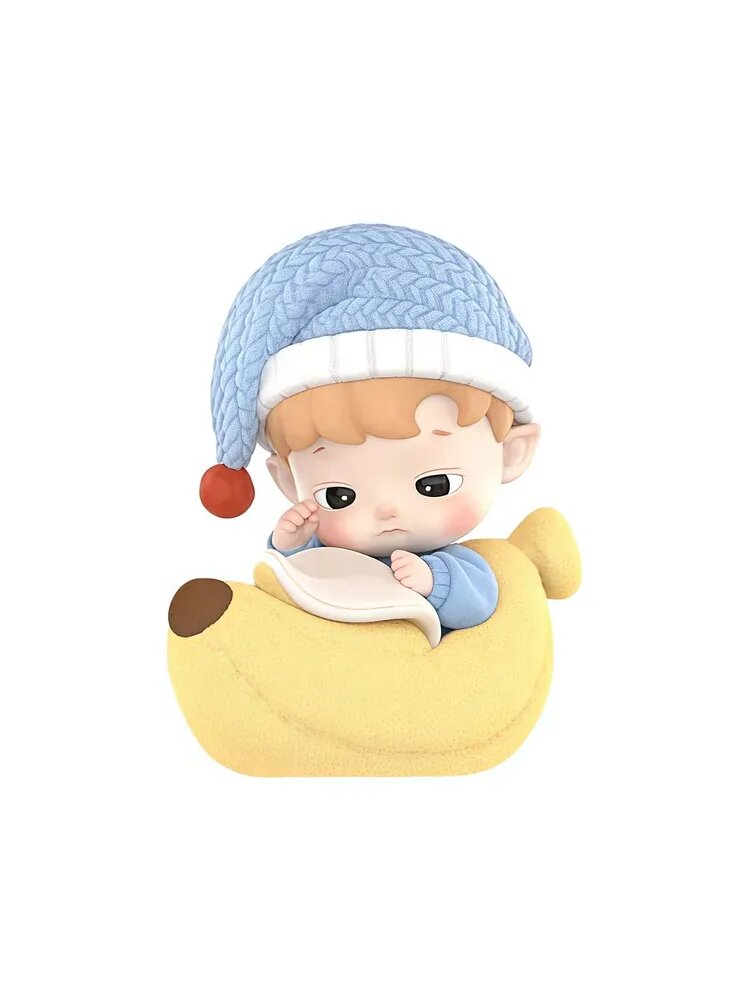 100% оригинал POP MART - Коллекция HACIPUPU Whispers of My World Series Figures, Little Daydreamer, 1 шт
