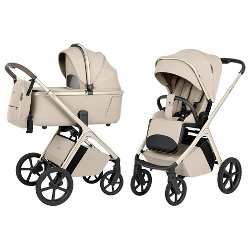 фото Коляска carrello vector 2в1 crl-6553 seashell beige