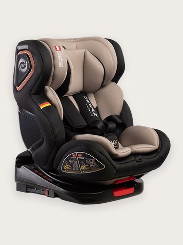 Изображение товара Peppy Urban Isofix, автокресло с рождения до 12 лет гр.0-1-2-3 (0-36 кг), цвет Beige