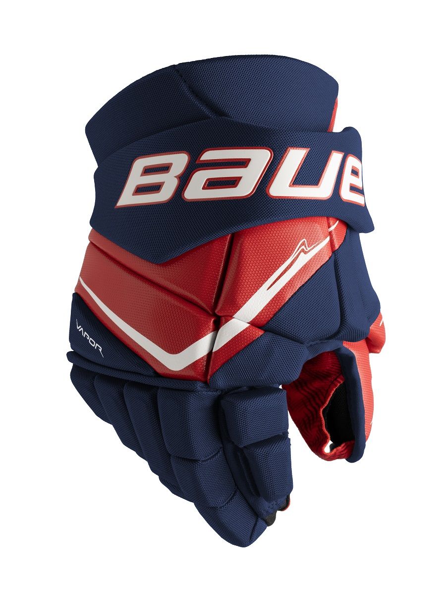 Перчатки хоккейные S25 VAPOR FLY40 GLOVE SR(14)/темно-синий; красный; белый(NRW)